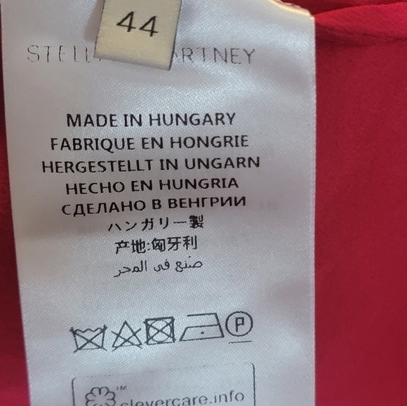 Stella Mccartney Silk Popover Blouse - Picture 11 of 12